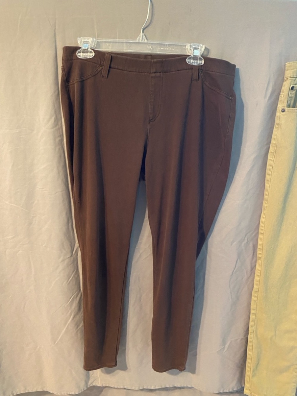 Time and Tru Brown Ponte Leggings
